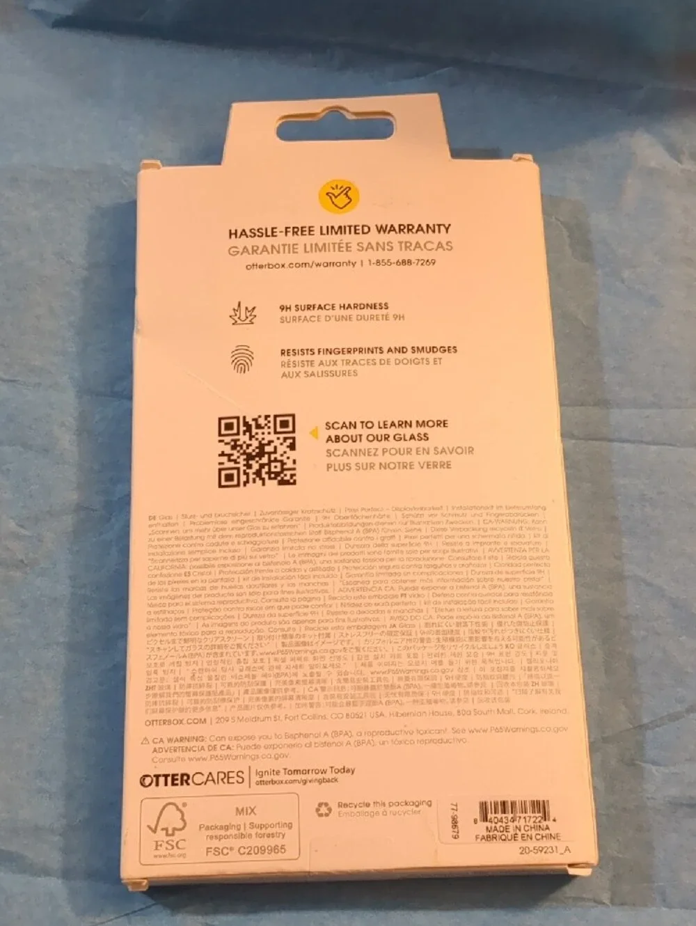 OtterBox iPhone 17 Air Commuter Case and Glass Screen Protector - Black